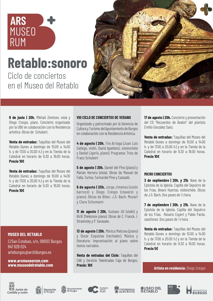 Retablo Sonoro: VIII Ciclo de Conciertos de Verano. 3 image1